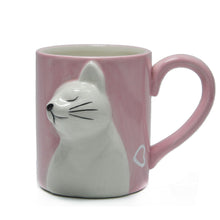 Load image into Gallery viewer, MoggieLove™ Valentine Kiss Me Cat Mug