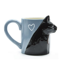 Load image into Gallery viewer, MoggieLove™ Valentine Kiss Me Cat Mug